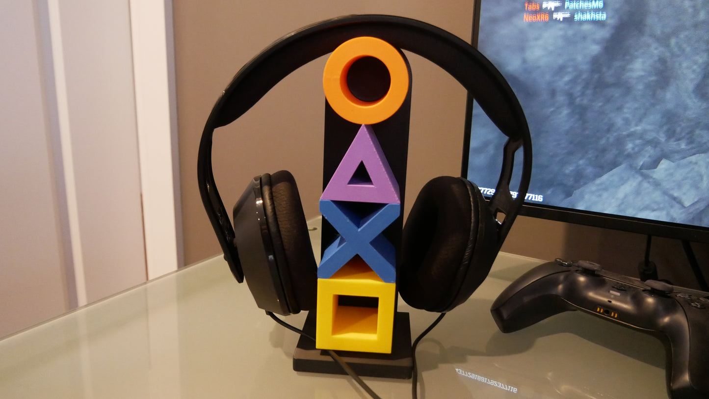 Playstation Inspired Headphone Holder